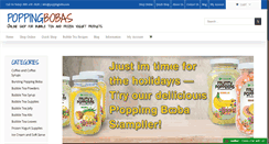 Desktop Screenshot of poppingbobas.com